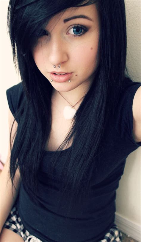 dark emo hairstyles|emo black girl hairstyles.